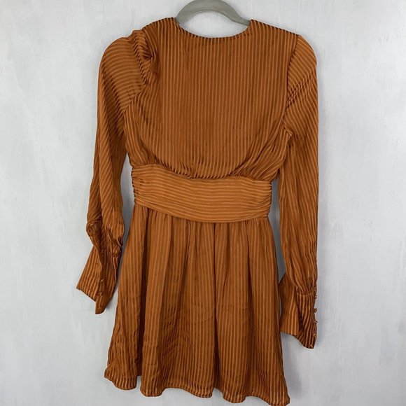 NBD Cara Mini Dress in Copper - Picture 4 of 4